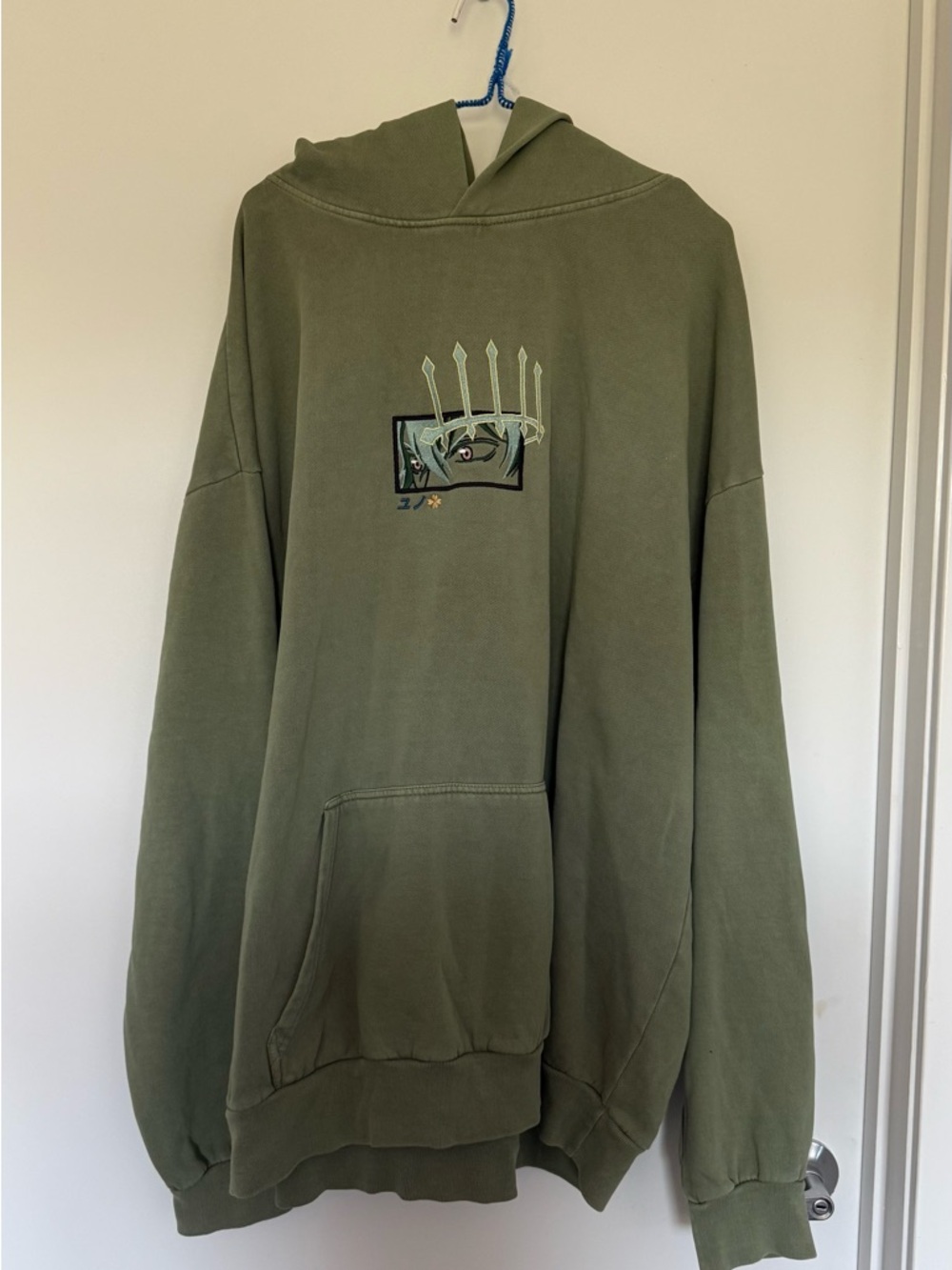 Black Clover Anime Embroidered Men’s Sweatshirt
